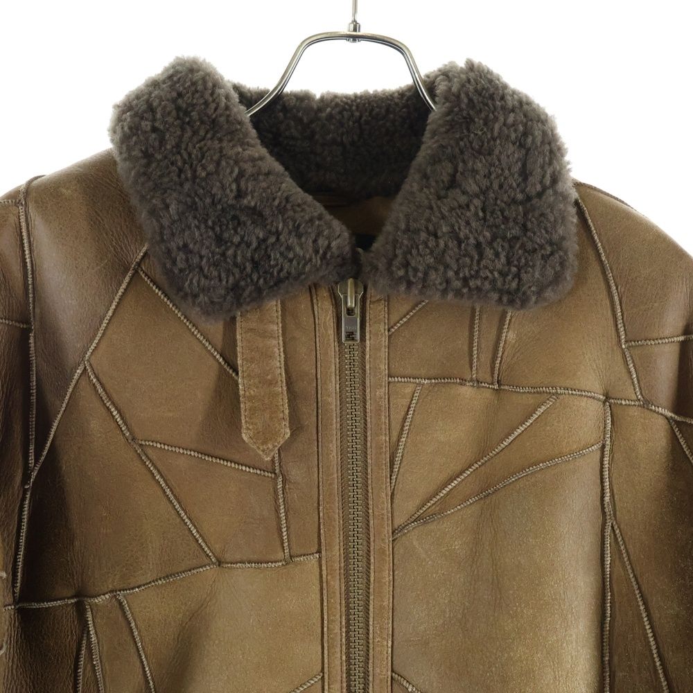 SUPREME (シュプリーム) 18AW Patchwork Shearling B-3 Jacket