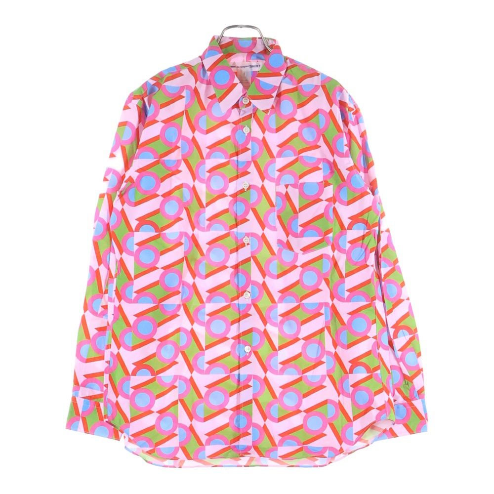 COMME des GARÇONS SHIRT M マルチカラー長袖カットソー COMME des GARCONS SHIRT (コムデギャルソンシャツ) 20SS ×Karl