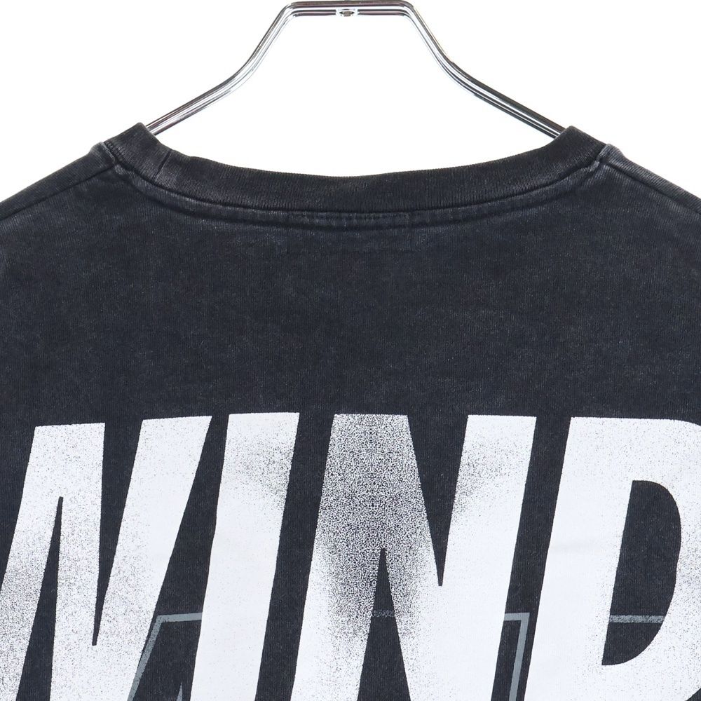 WIND AND SEA (ウィンダンシー) 23SS Logo L/S Tee ヴィンテージ加工