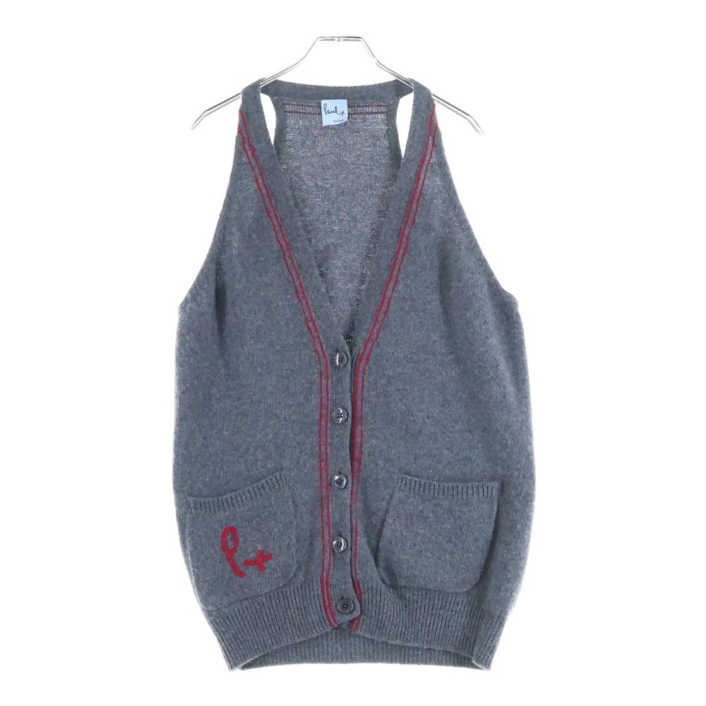 Paul Smith (ポールスミス) ニットベスト グレー - メルカリ