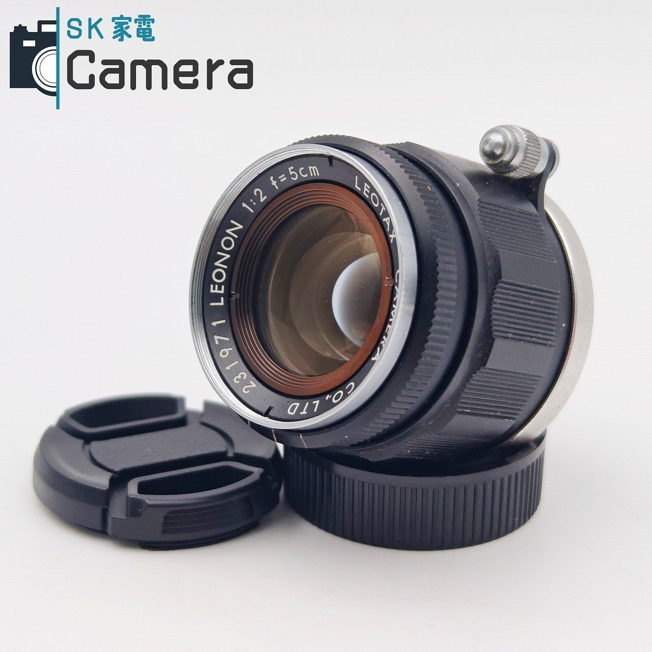 中古】 LEOTAX LEONON 5cm F2 L39 2026年1月清掃済 レオタックス
