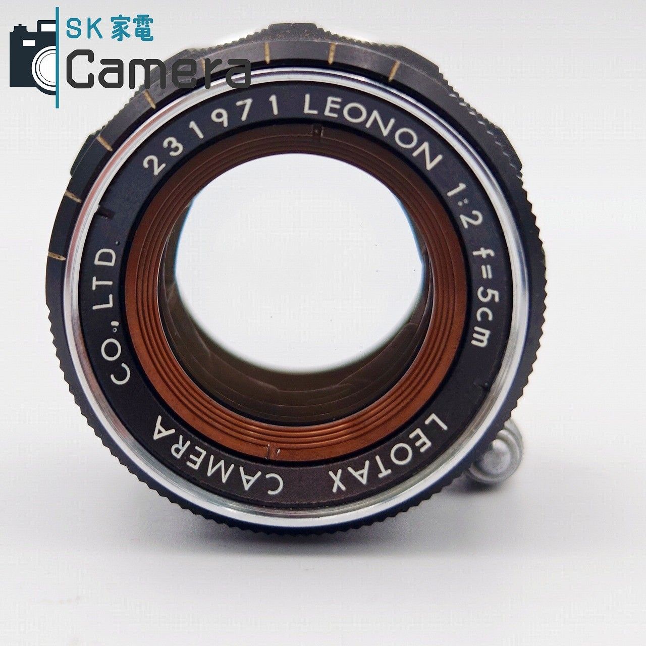 中古】 LEOTAX LEONON 5cm F2 L39 2026年1月清掃済 レオタックス