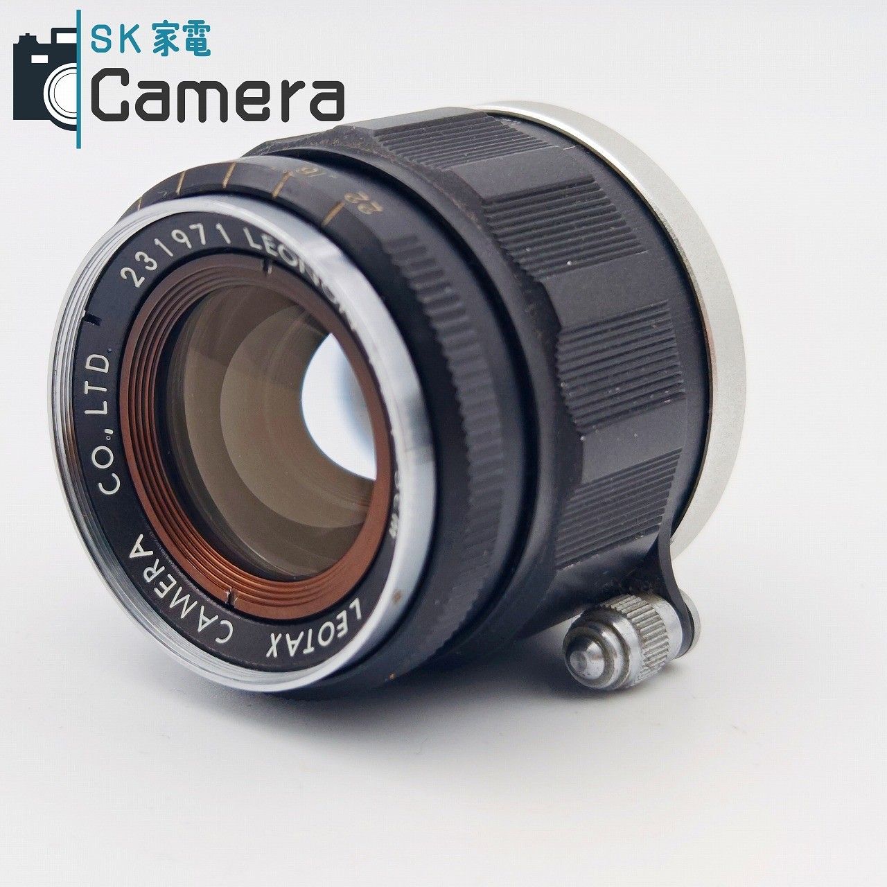 中古】 LEOTAX LEONON 5cm F2 L39 2026年1月清掃済 レオタックス