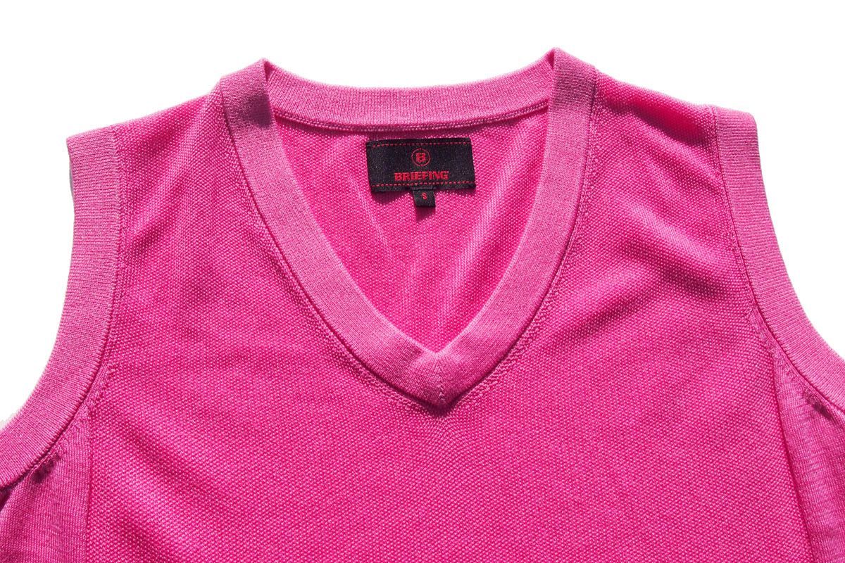 中古】ブリーフィングゴルフ｜BRIEFING｜ニットベスト｜レディース