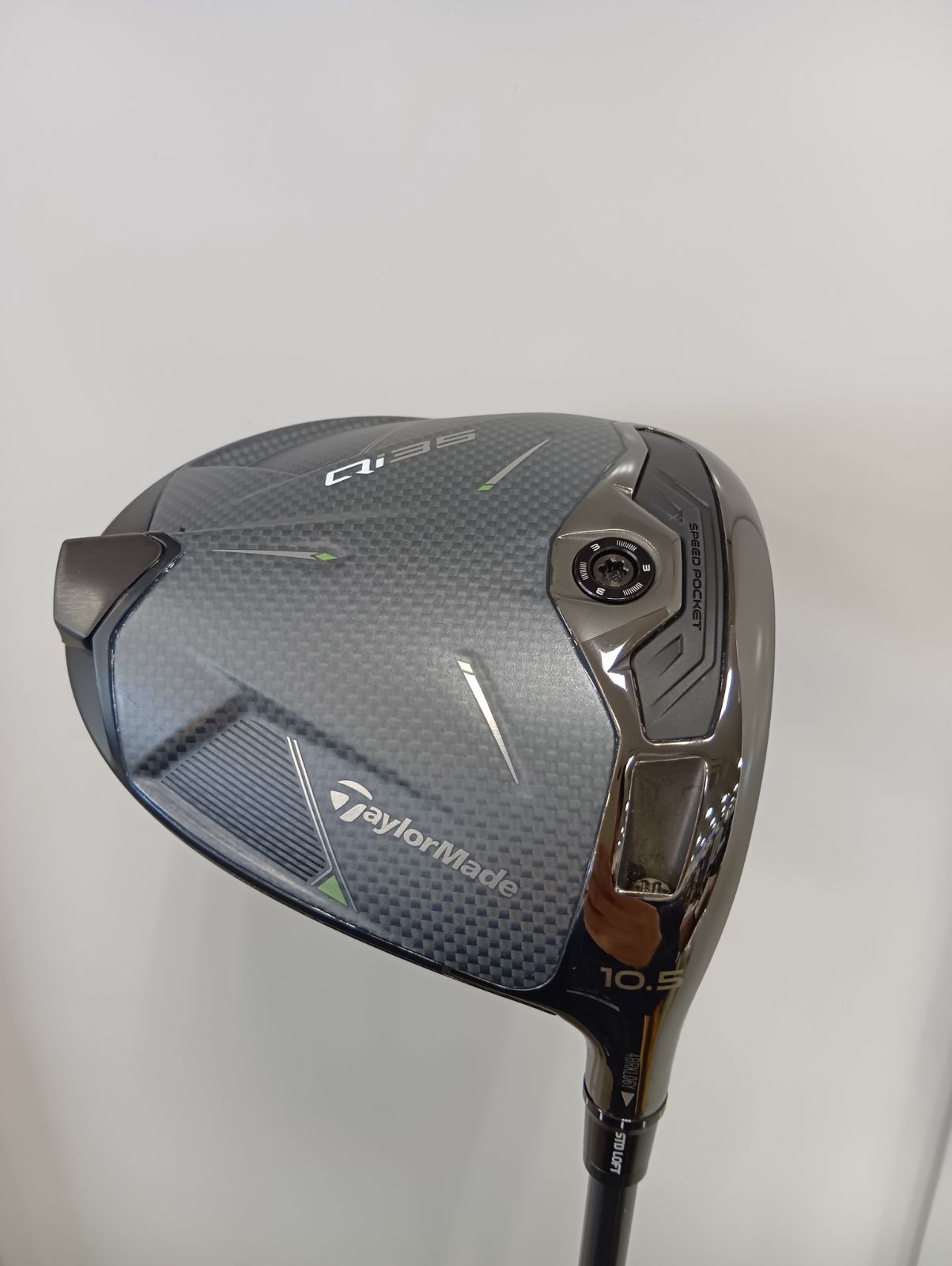 DR【中古買取品】テーラーメイド Qi35 DRIVER ドライバー 10.5度/S