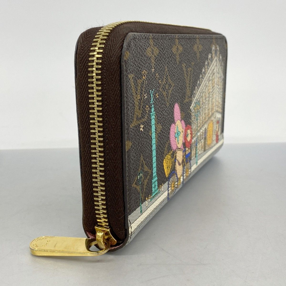 6ae5913】ルイヴィトン 長財布 モノグラム・ヴィヴィエンヌ ジッピー