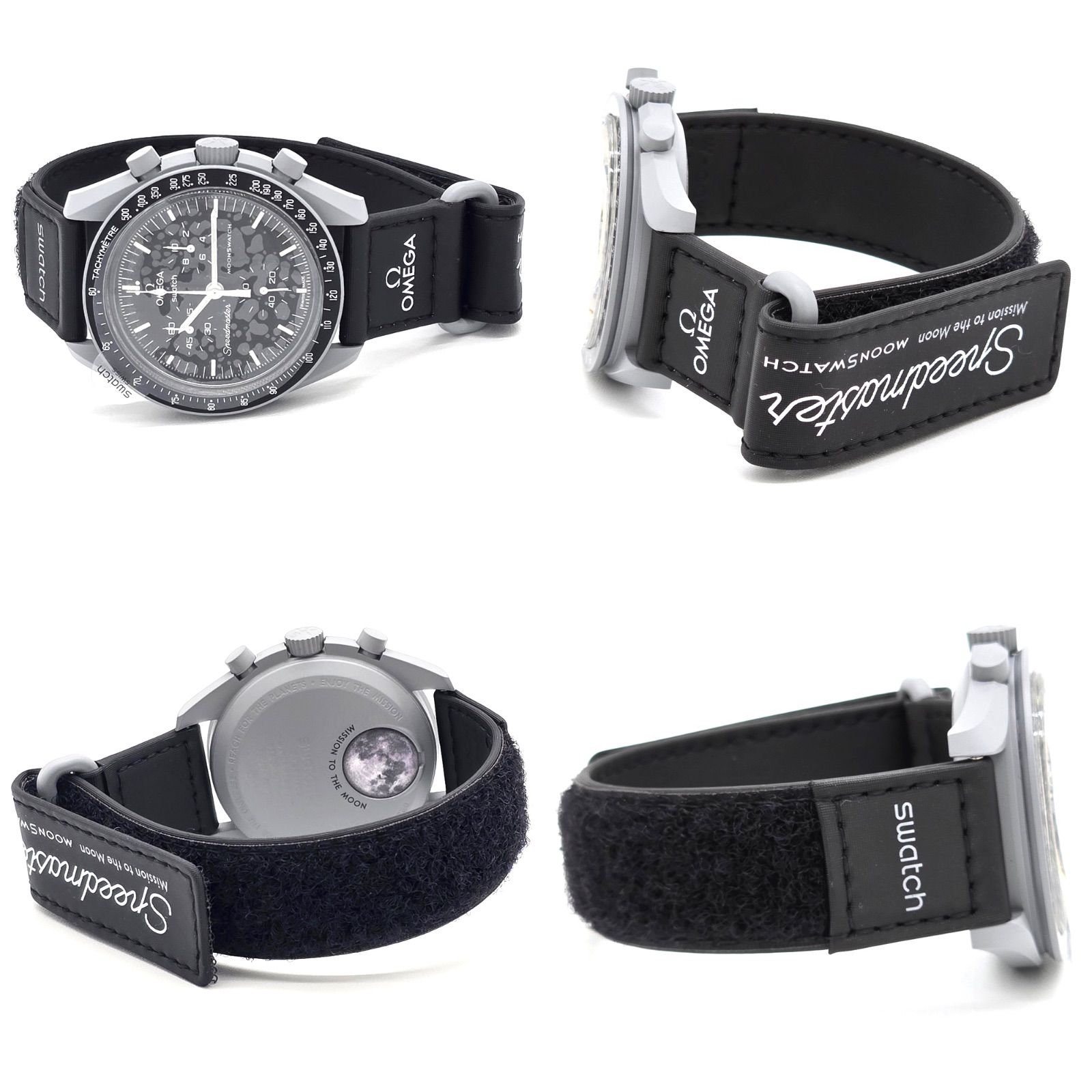 OMEGA x Swatch オメガ x スウォッチ MISSION TO THE MOON クロノ 
