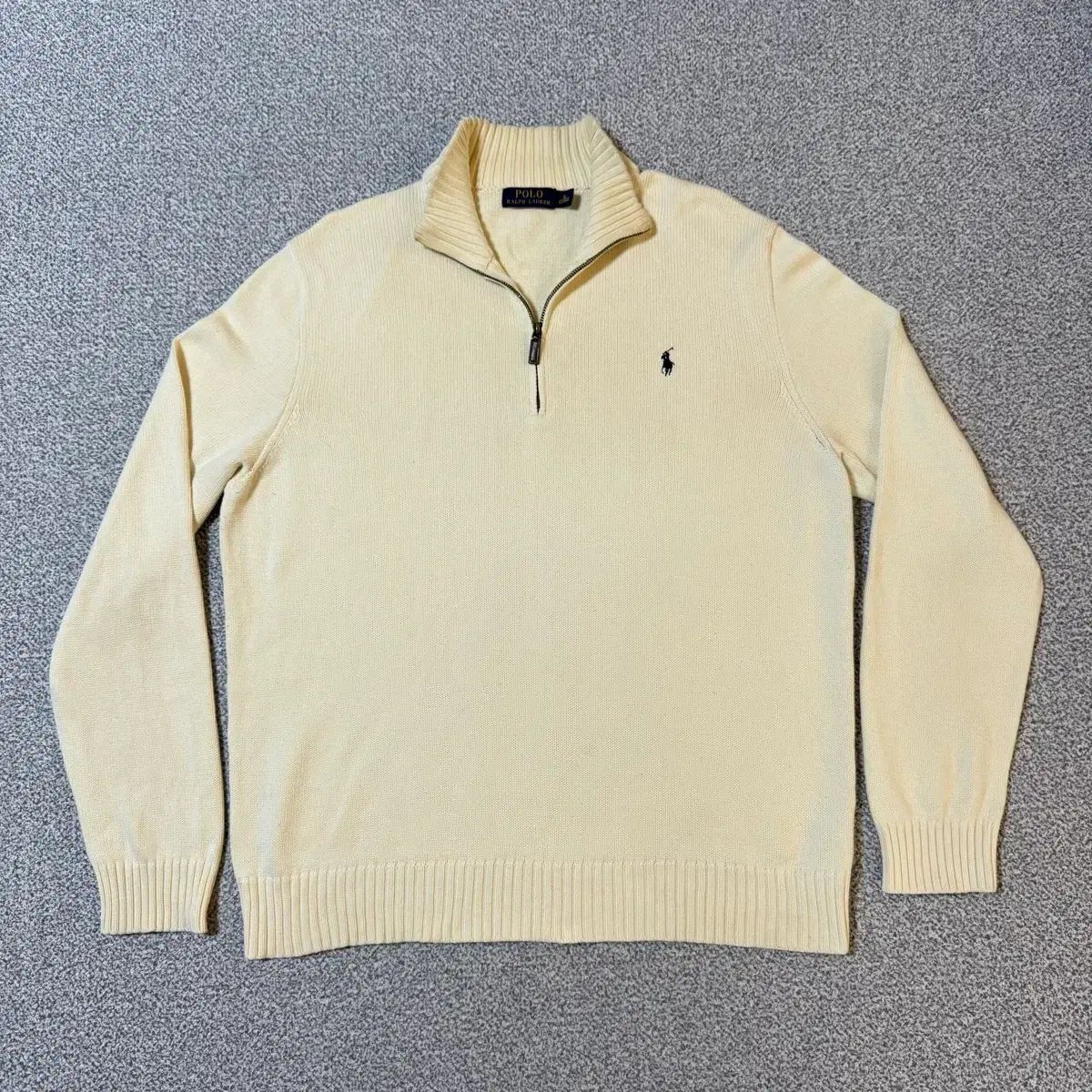 ポロ ラルフローレン ハーフジップ ニット XL ラルフローレン ハーフ 