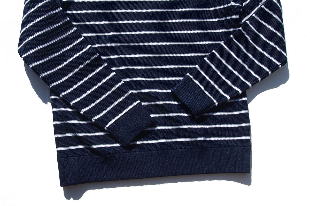 ZOY 新品｜未使用｜ゾーイ｜ZOY｜パネルストライプクルーネックセーター｜レディースゴルフウェア｜ 36 OFFICIAL｜ゾーイ公式サイト