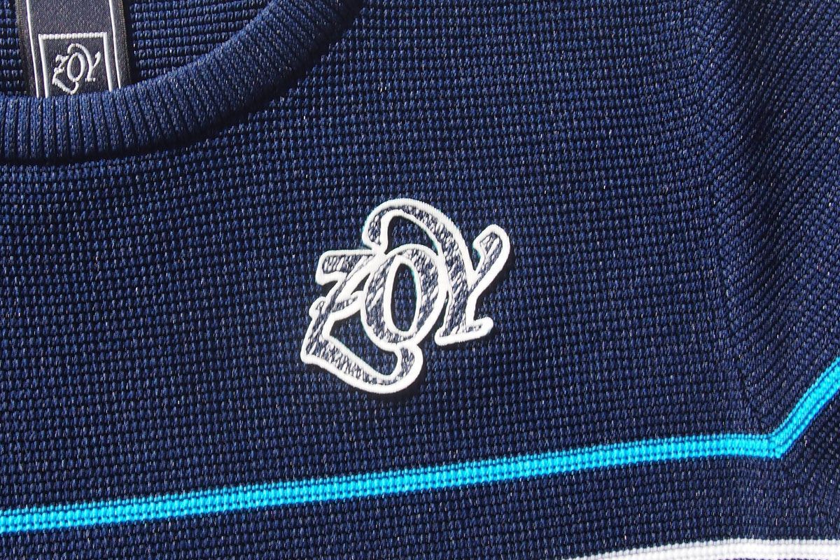 ZOY 新品｜未使用｜ゾーイ｜ZOY｜パネルストライプクルーネックセーター｜レディースゴルフウェア｜ 36 OFFICIAL｜ゾーイ公式サイト