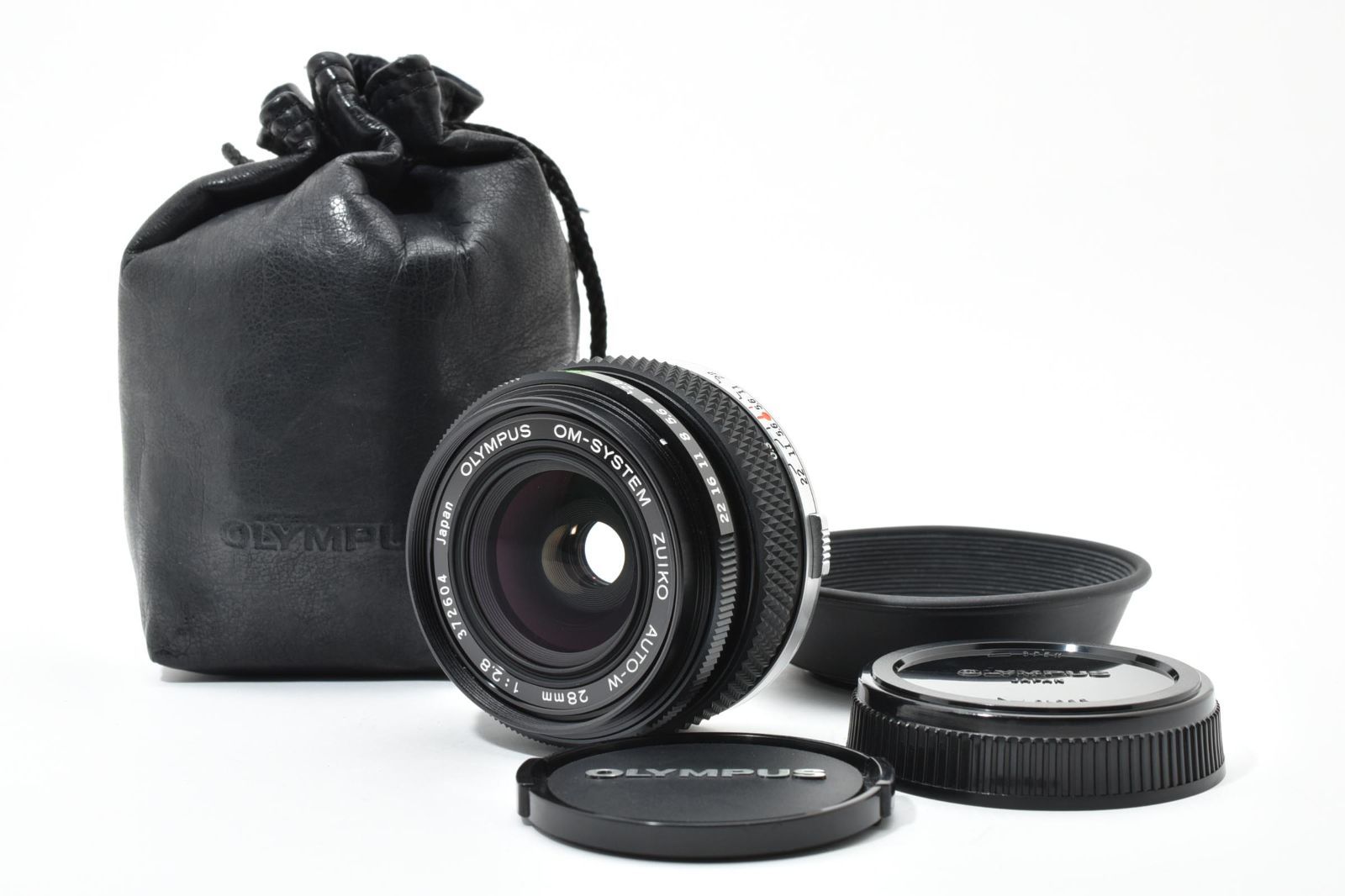 美品・動作品】OLYMPUS OM Zuiko Auto-W 28mm F2.8 広角MFレンズ OM