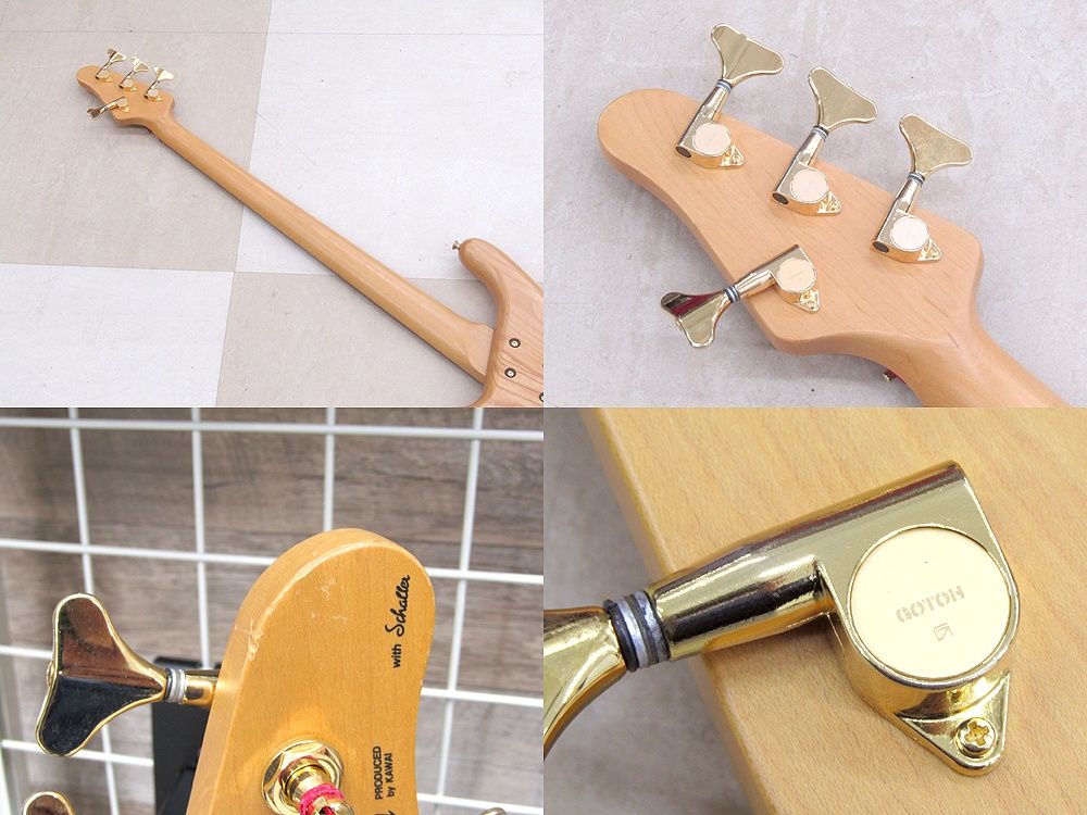 KAWAI 河合楽器 Rockoon RB-61PJ Schaller ベース シャーラーパーツ