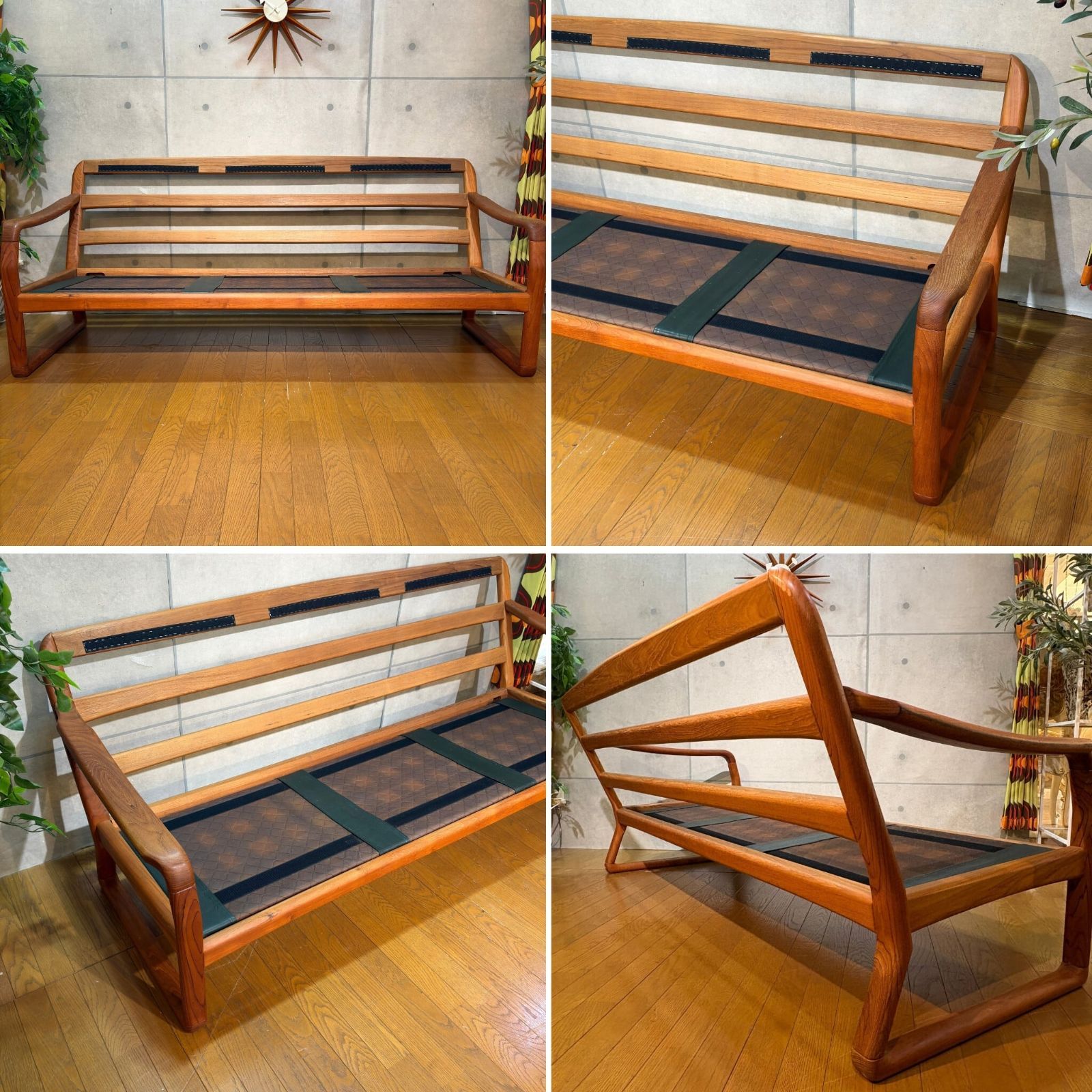 VINTAGE】dyrlund 3-Seater Sofa / デューロン 3人掛けソファ 北欧 