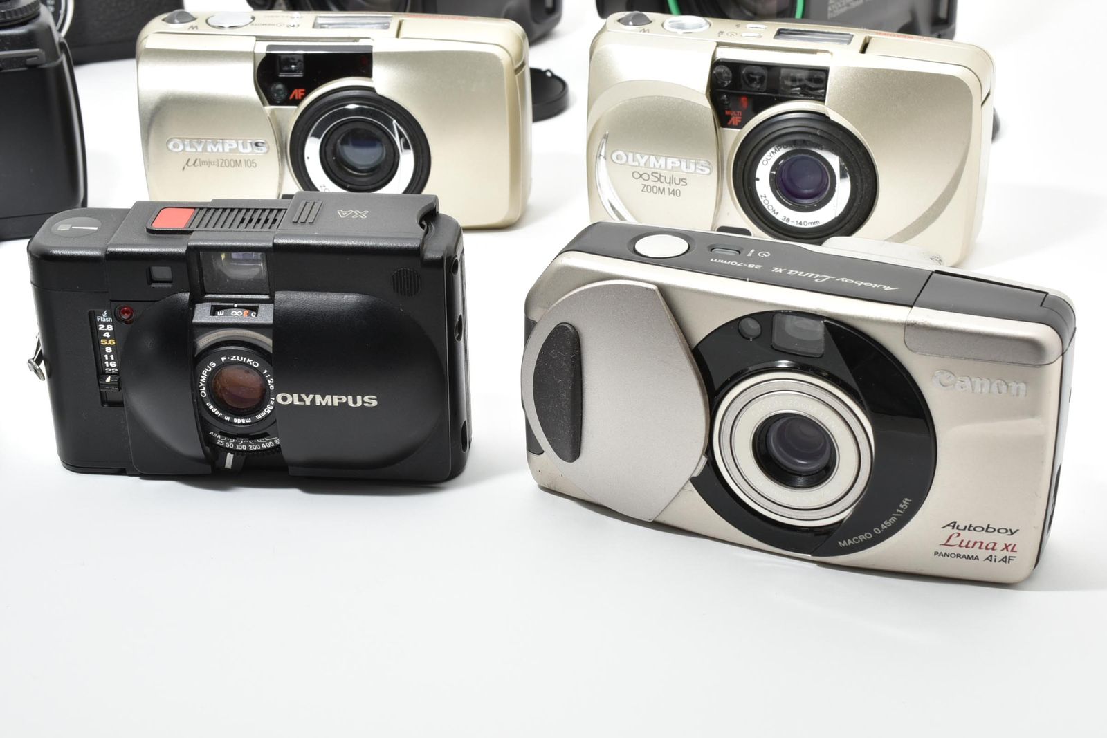 コンパクトフィルムカメラ 9個まとめ 動作未確認 OLYMPUS XA Stylus