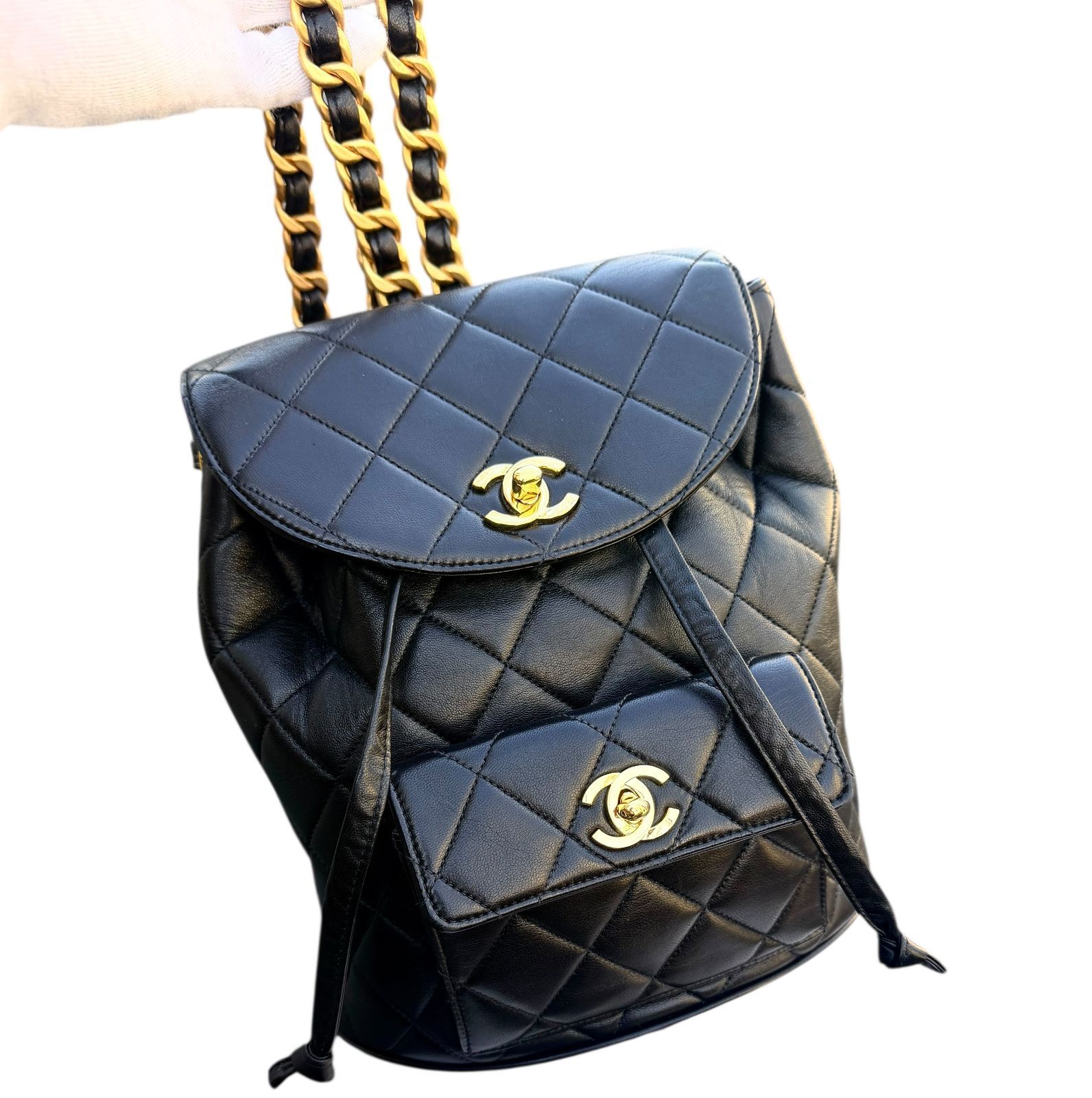 超美品◇本物シャネルCHANELヴィンテージVintageマトラッセDUMAターン 