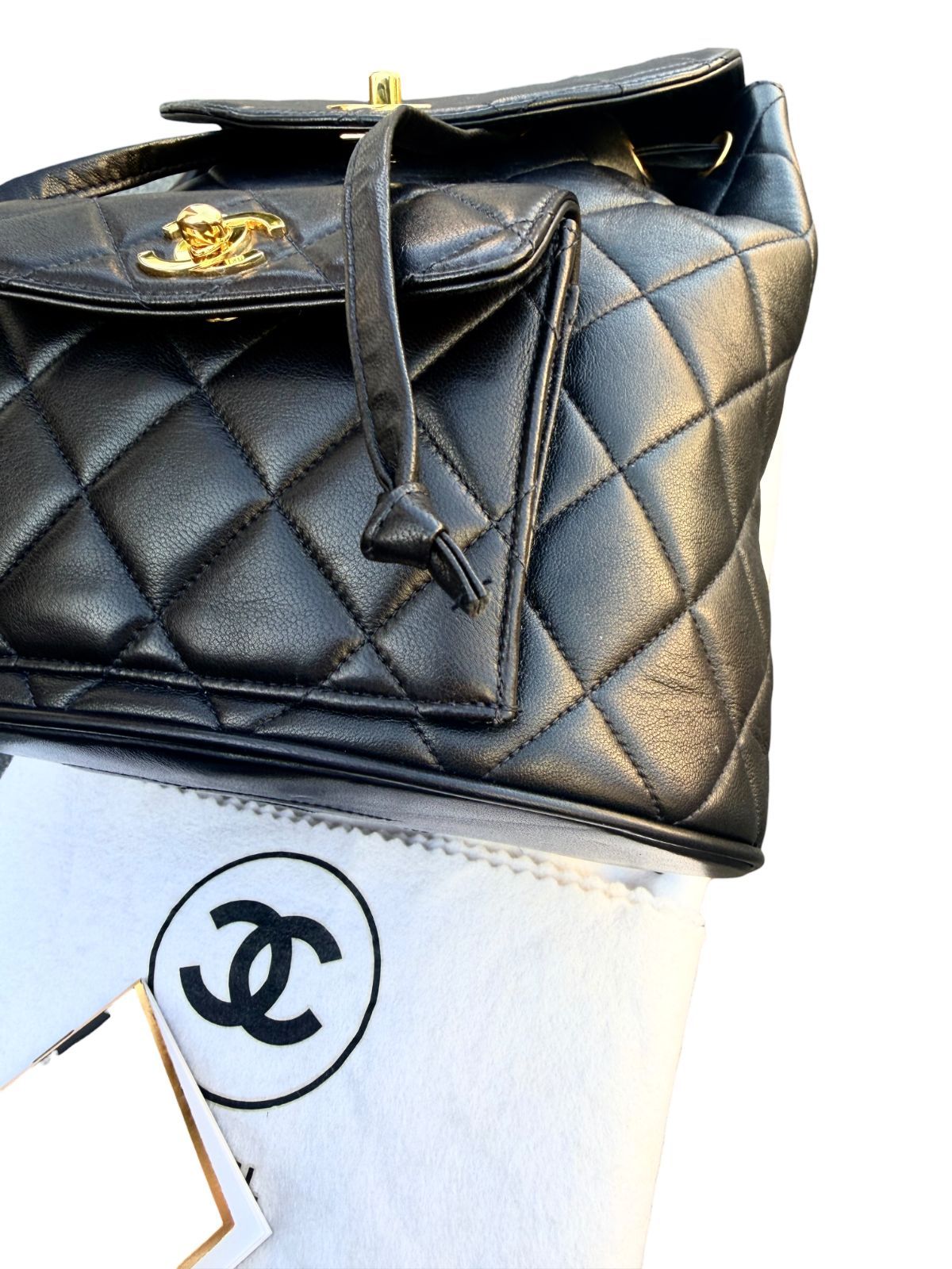 超美品◇本物シャネルCHANELヴィンテージVintageマトラッセDUMAターン 