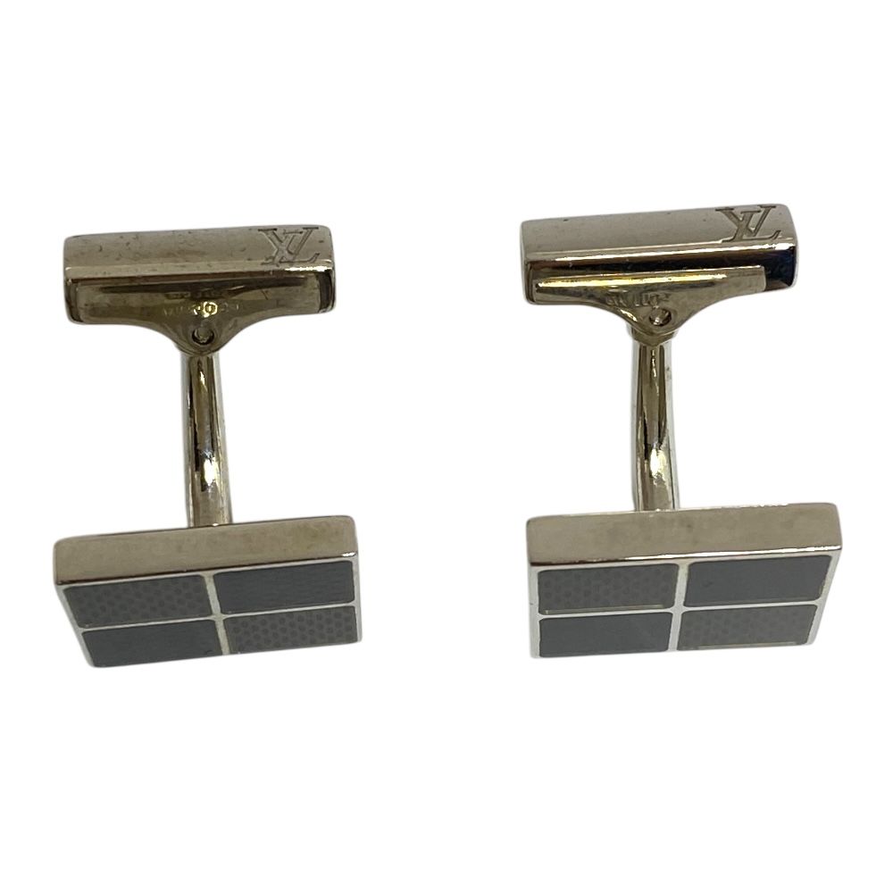 ルイヴィトン カフス ブトン ドゥ マンシェット ダミエ4 カフスボタン