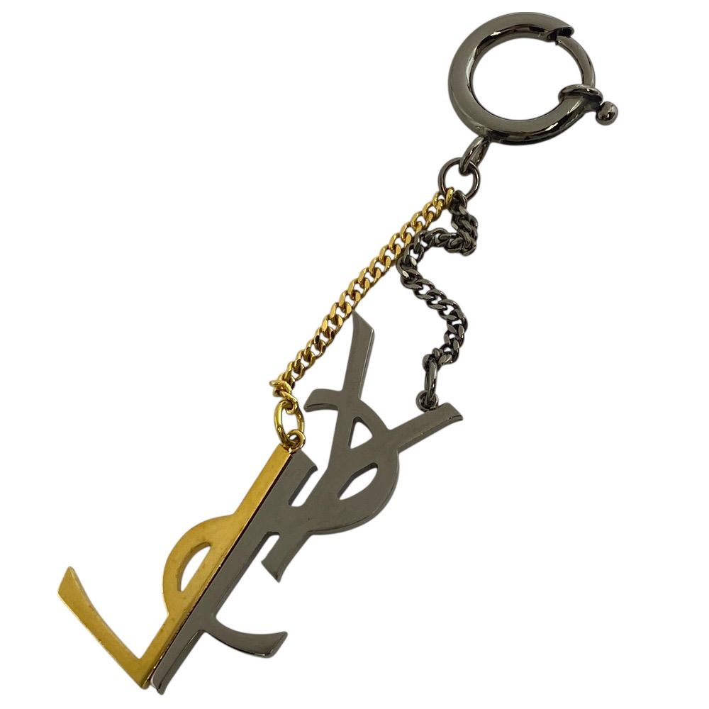 サンローラン チャーム キーホルダー バッグチャーム YSLカサンドラ