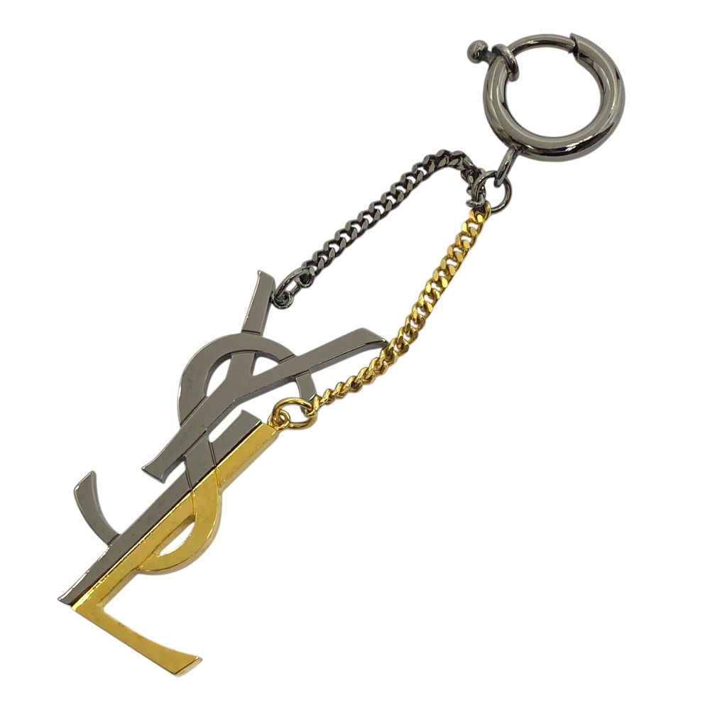 サンローラン チャーム キーホルダー バッグチャーム YSLカサンドラ