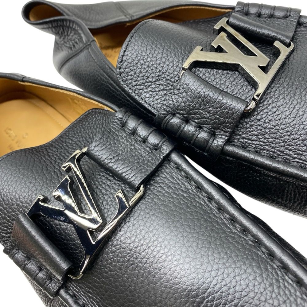 ルイ ヴィトン モンテカルロ ローファー モカシン レザー ブラック