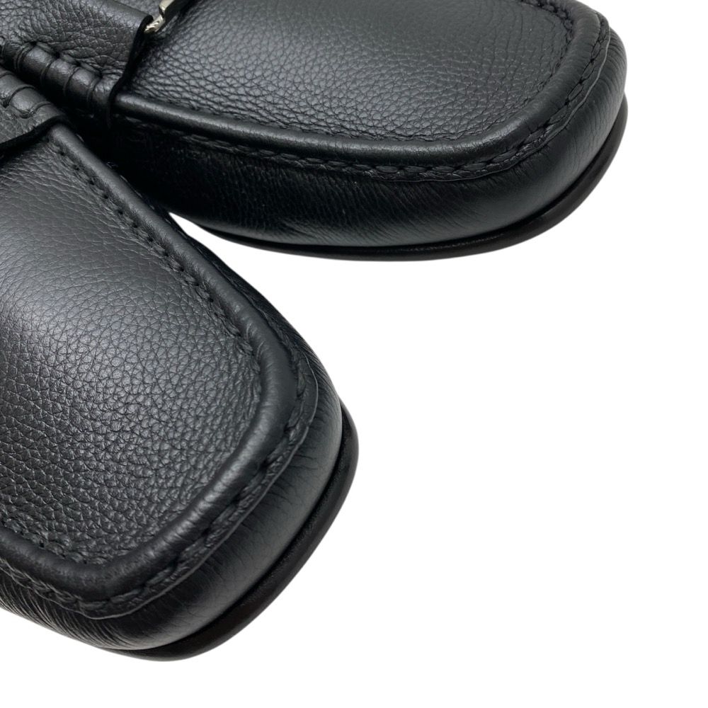 ルイ ヴィトン モンテカルロ ローファー モカシン レザー ブラック