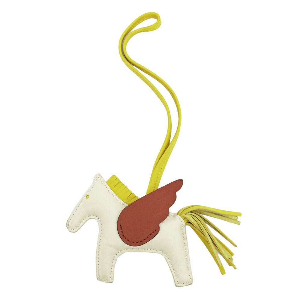 名東】エルメス ペガサスPM クレ キュイーブル ジョーヌナブル