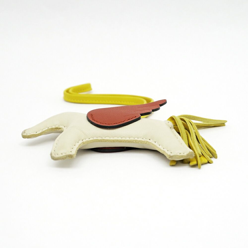 名東】エルメス ペガサスPM クレ キュイーブル ジョーヌナブル