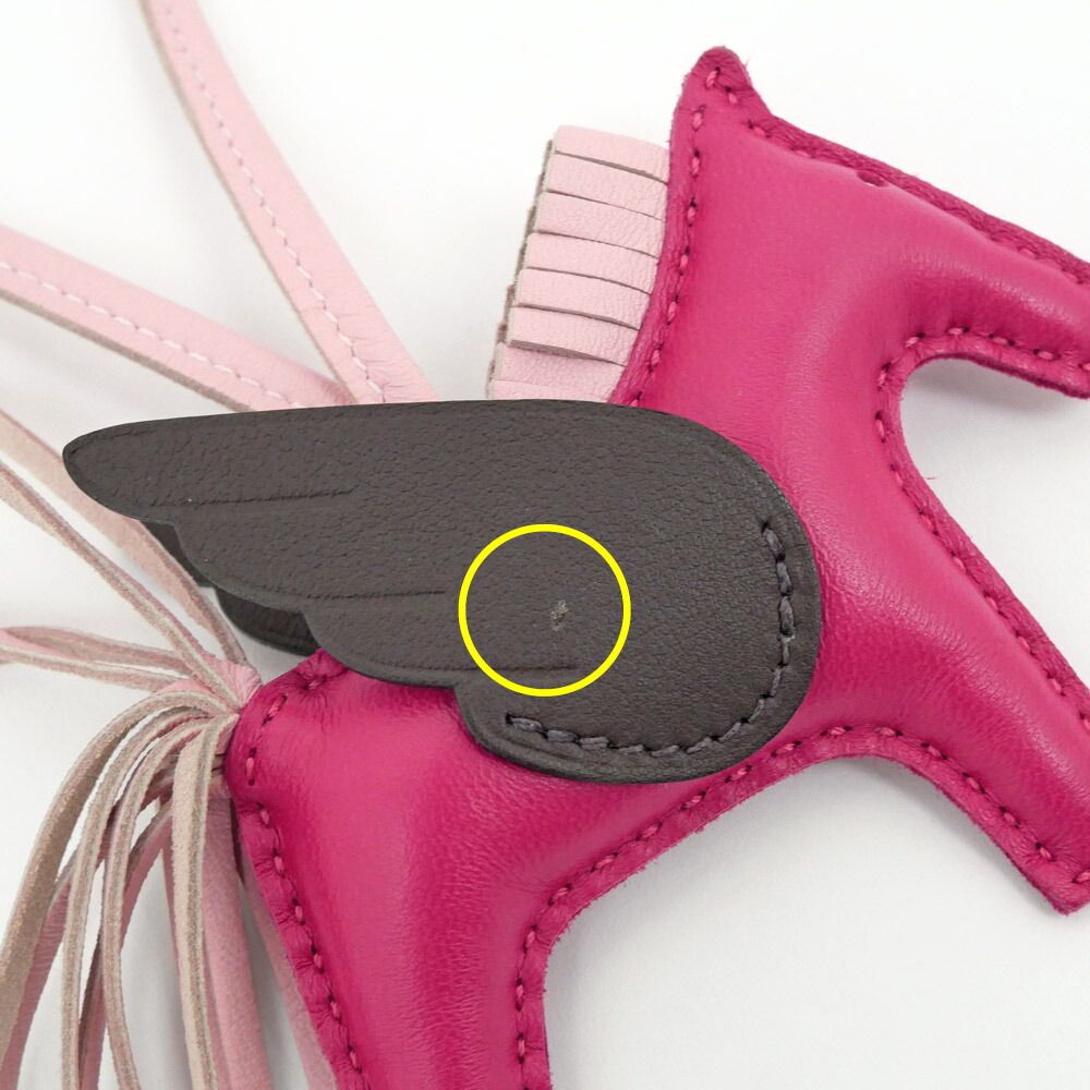 名東】エルメス ペガサスPM クレ フランボワーズ ルージュセリエ