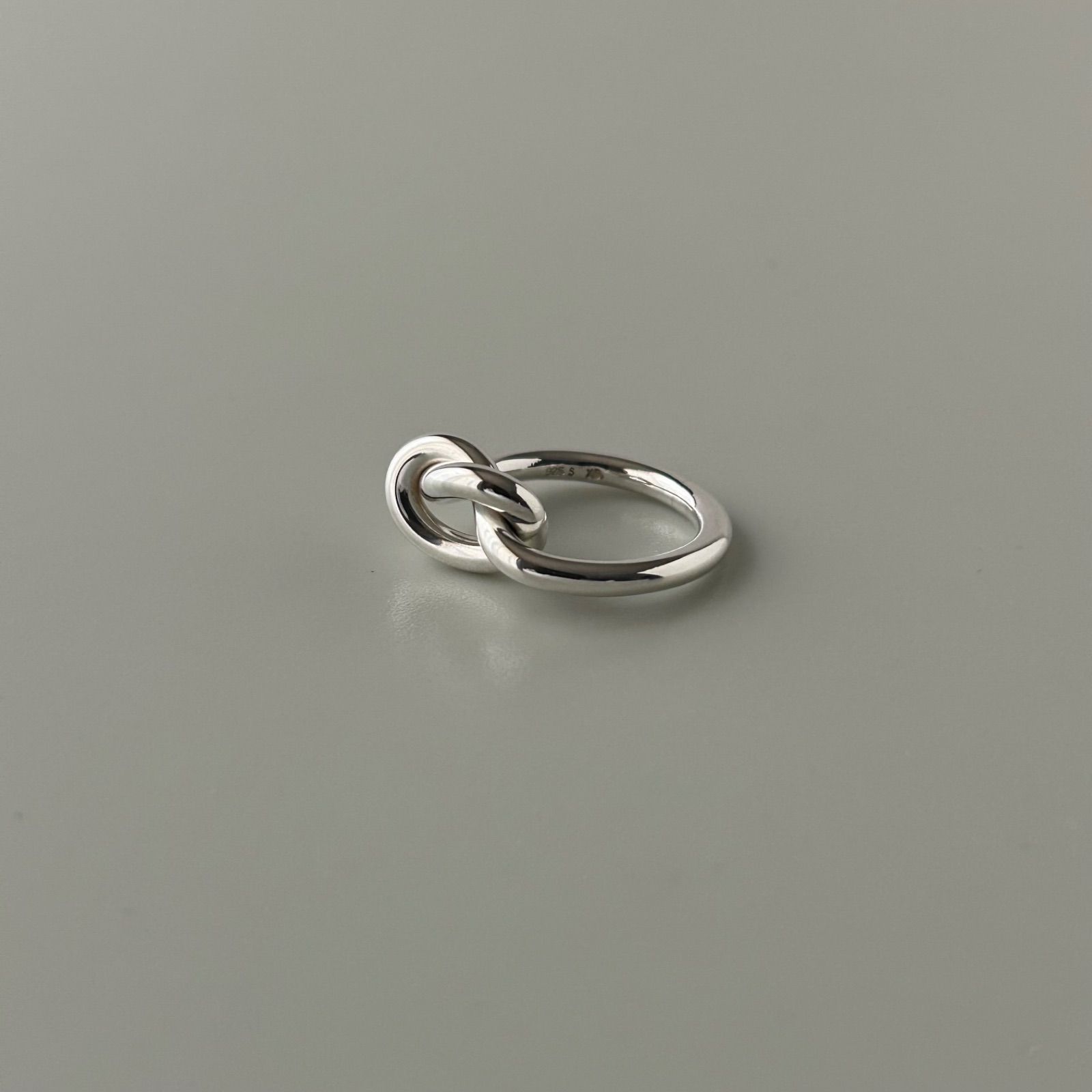 ジョージジェンセン リング 指輪 A44A ノット 925 約7号 Georg Jensen