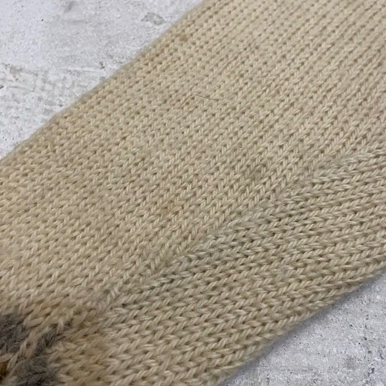 70s PENDLETON / ペンドルトン USA製 フェアアイル柄 V ネック ウール