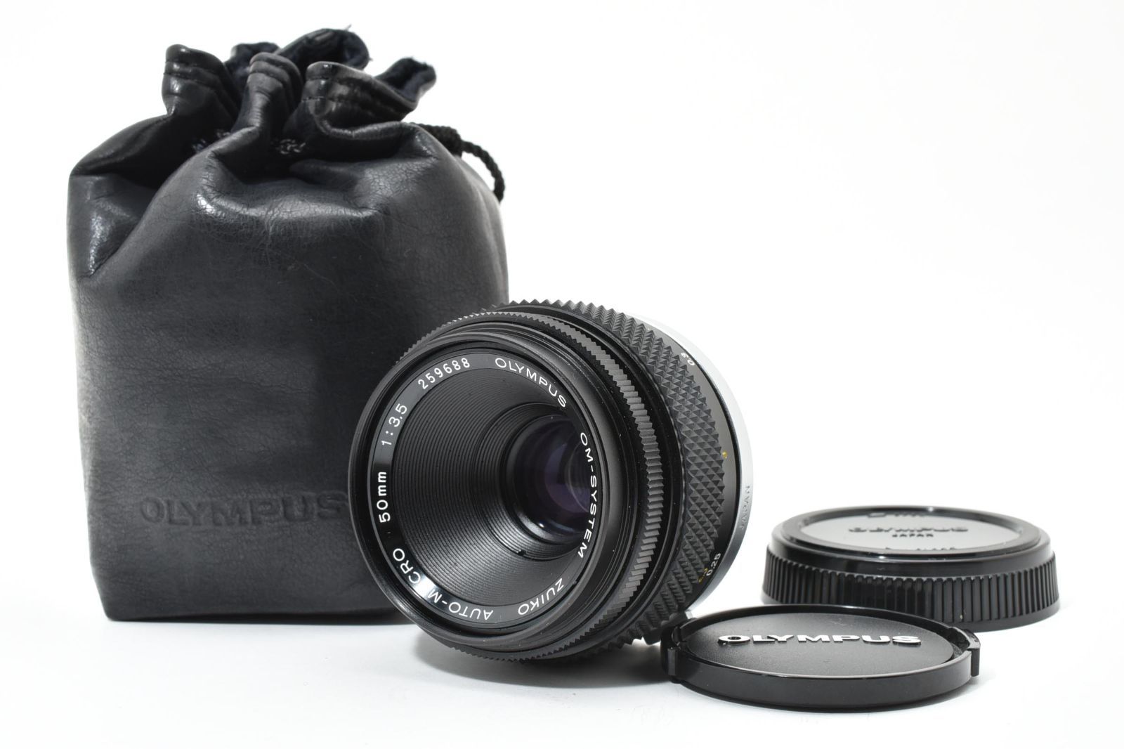 美品・動作品】OLYMPUS OM ZUIKO AUTO MACRO 50mm F3.5 MF マクロ