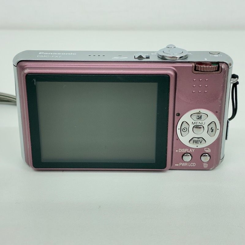 動作品】 Panasonic LUMIX DMC-FX7 Pink パナソニック ルミックス