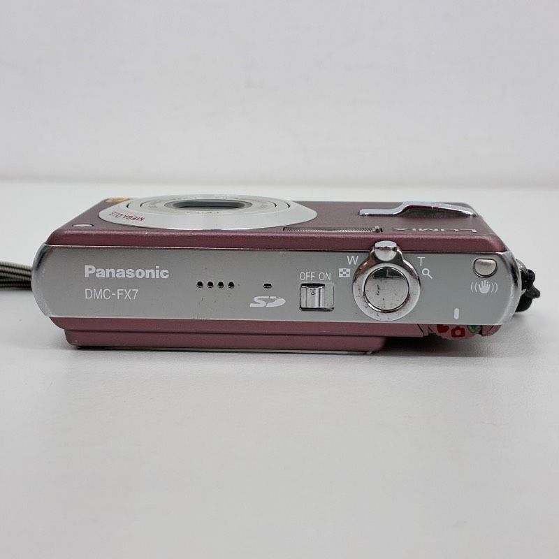 動作品】 Panasonic LUMIX DMC-FX7 Pink パナソニック ルミックス
