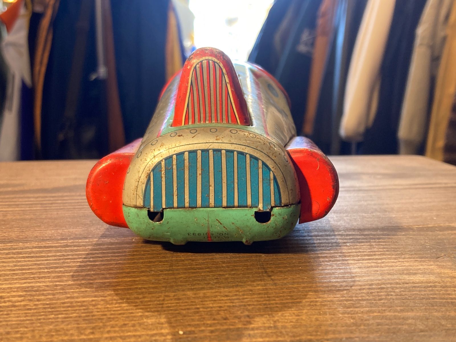 MP081) 増田屋 宇宙船 EXPLORER 前輪欠品 増田屋斉藤貿易 昭和レトロ