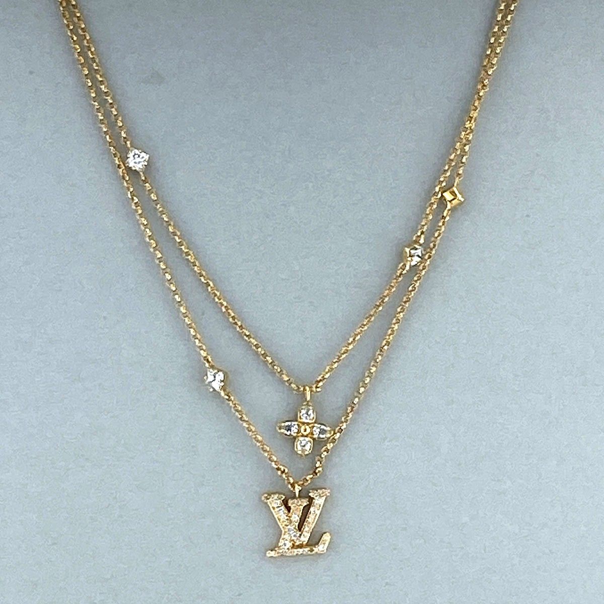 LOUIS VUITTON ルイ・ヴィトン ネックレス レディ LV ネックレス