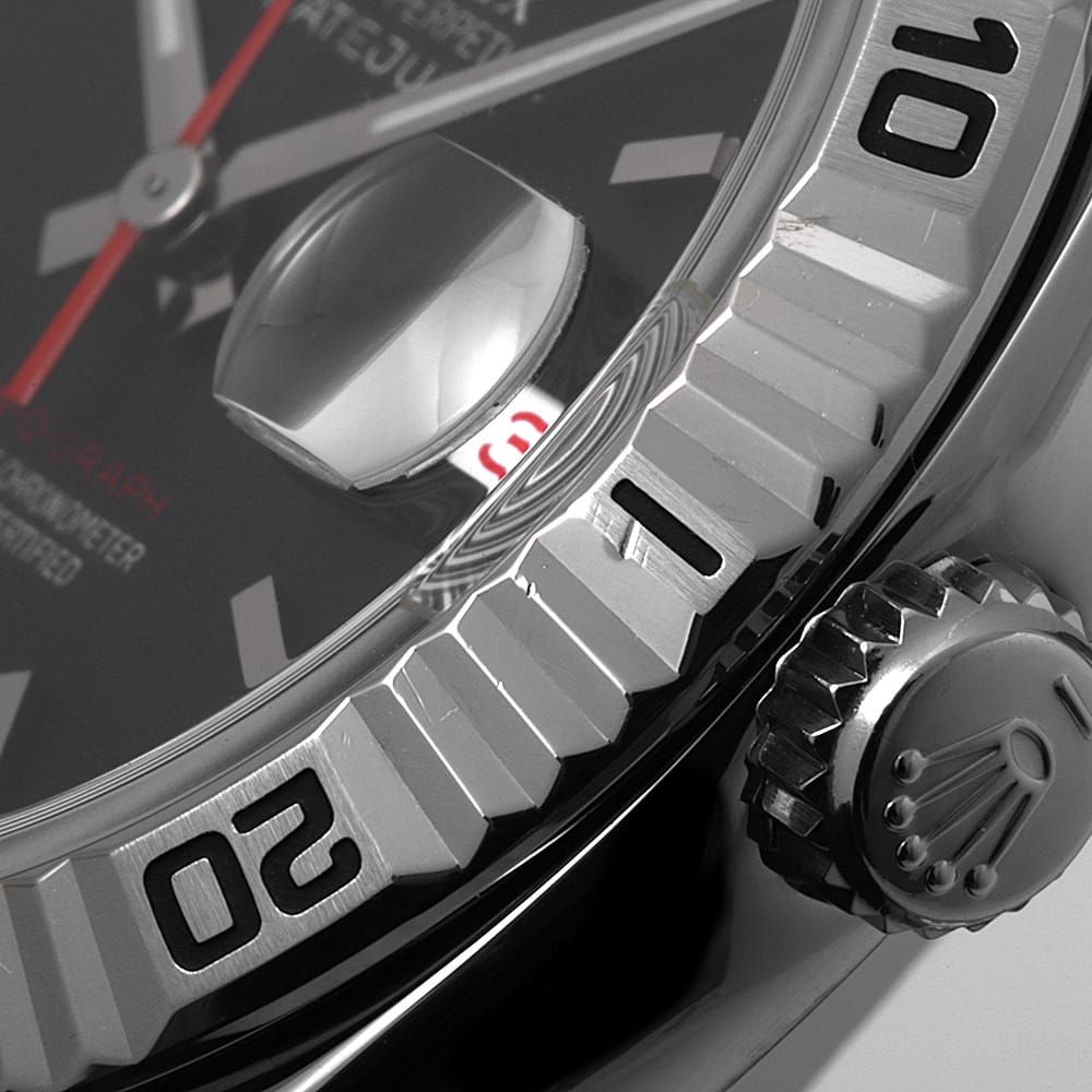 ロレックス ターノグラフ 116264 ブラック 3列 オイスターブレス Z番