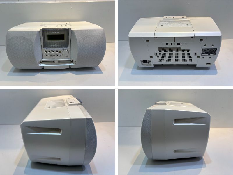 ◇Victor ビクター システムコンポ 2004年製 NS-X77WMD-W リモコン付き