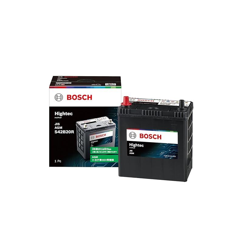 BOSCH (ボッシュ) 国産車バッテリー HT-S42B20R Hightec JIS AGM