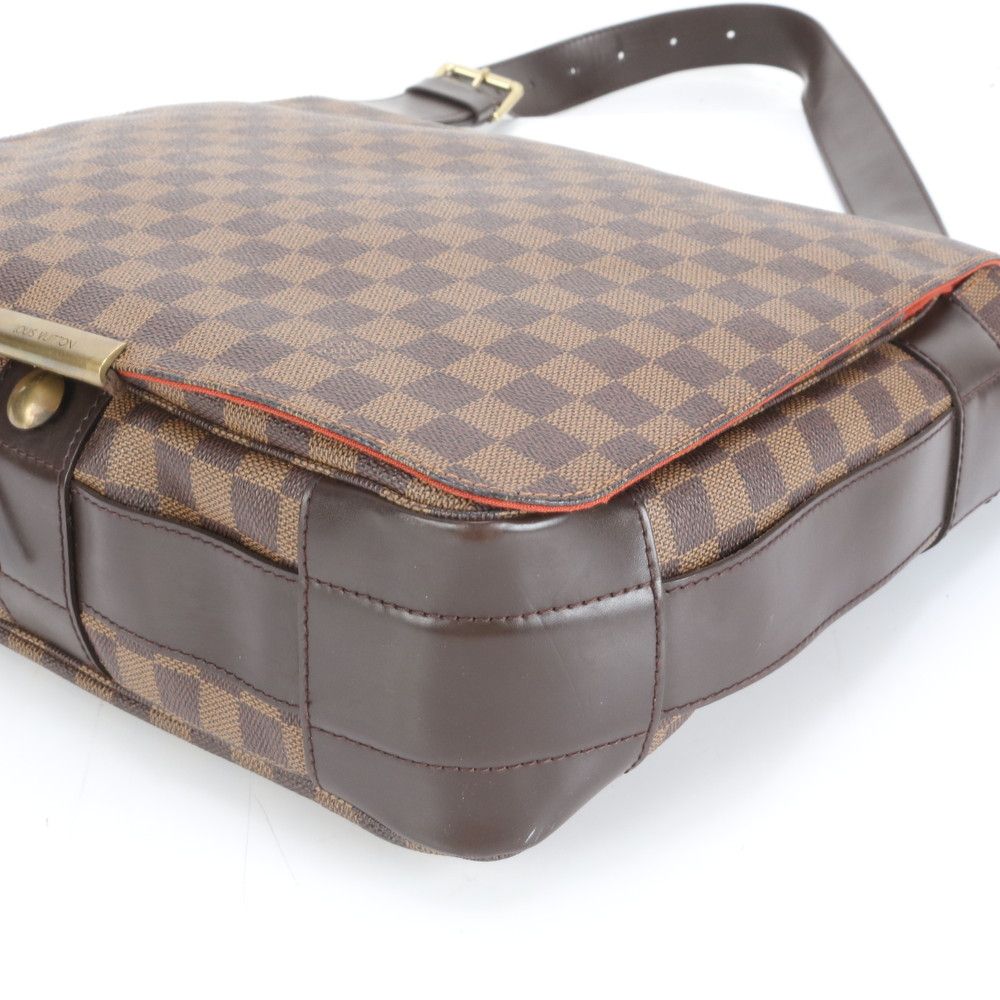 極美品 ルイヴィトン ダミエ バスティーユ N45258 レザー ショルダー