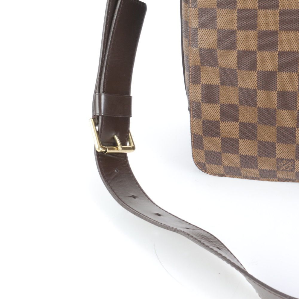 極美品 ルイヴィトン ダミエ バスティーユ N45258 レザー ショルダー