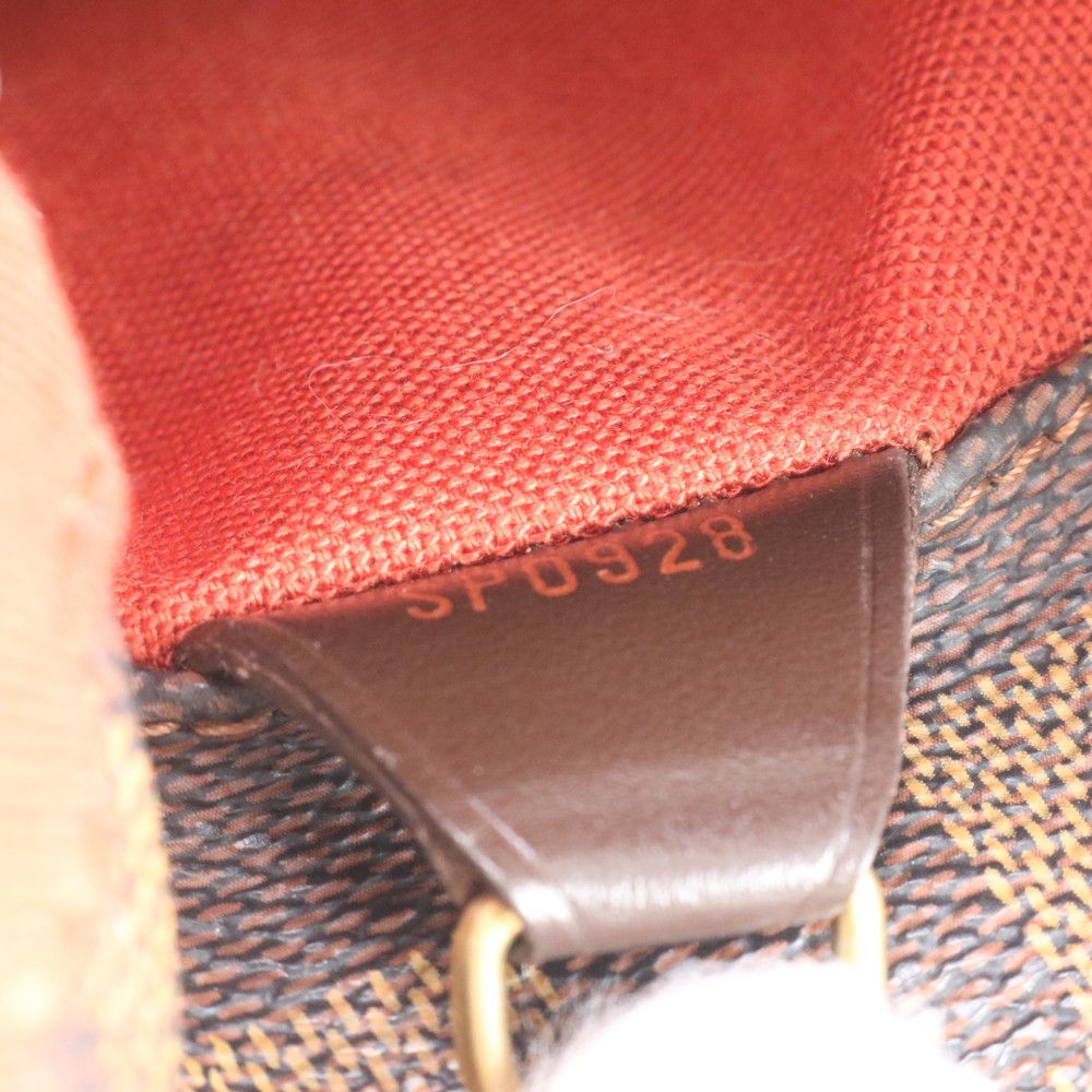 極美品 ルイヴィトン ダミエ バスティーユ N45258 レザー ショルダー