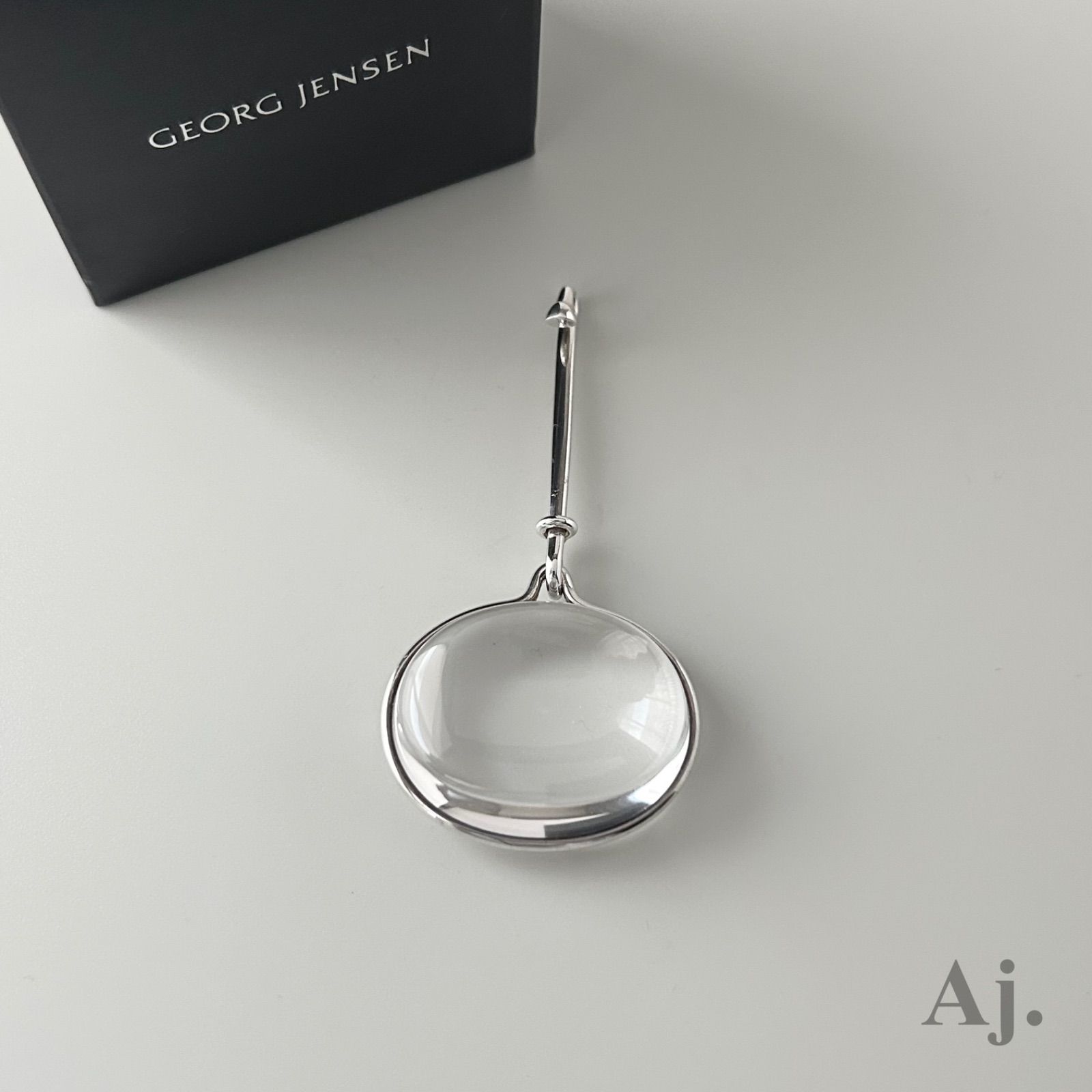 使用感大】 ジョージジェンセン デュウ ドロップ ロッククリスタル