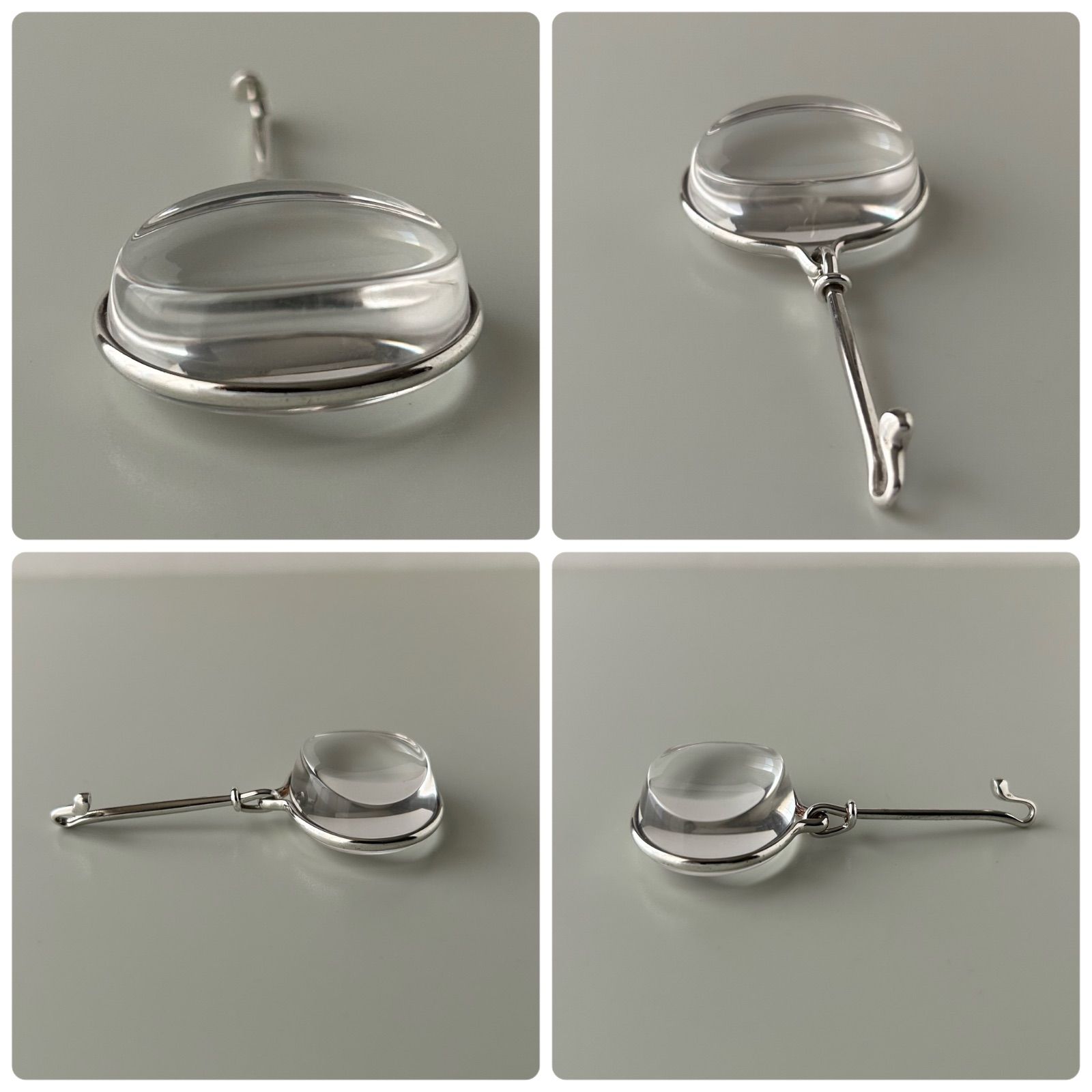 使用感大】 ジョージジェンセン デュウ ドロップ ロッククリスタル