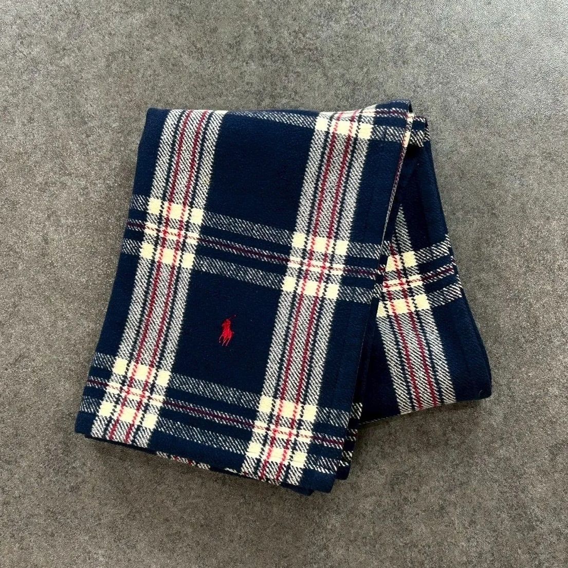 Ralph Lauren Blanket ラルフローレン ハーフコットンブランケット