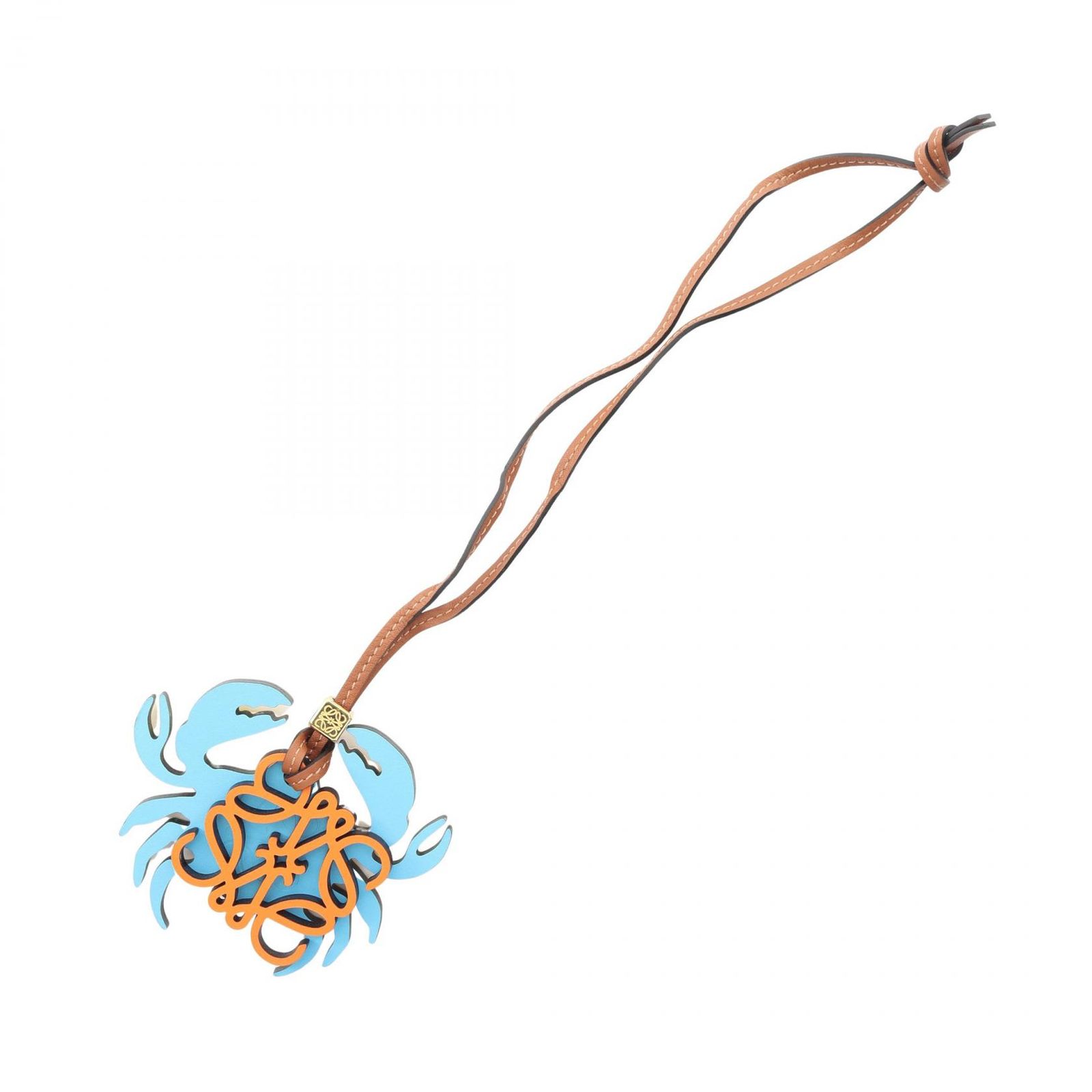 ロエベ LOEWE チャーム アナグラム クラブ マルチカラー レザー