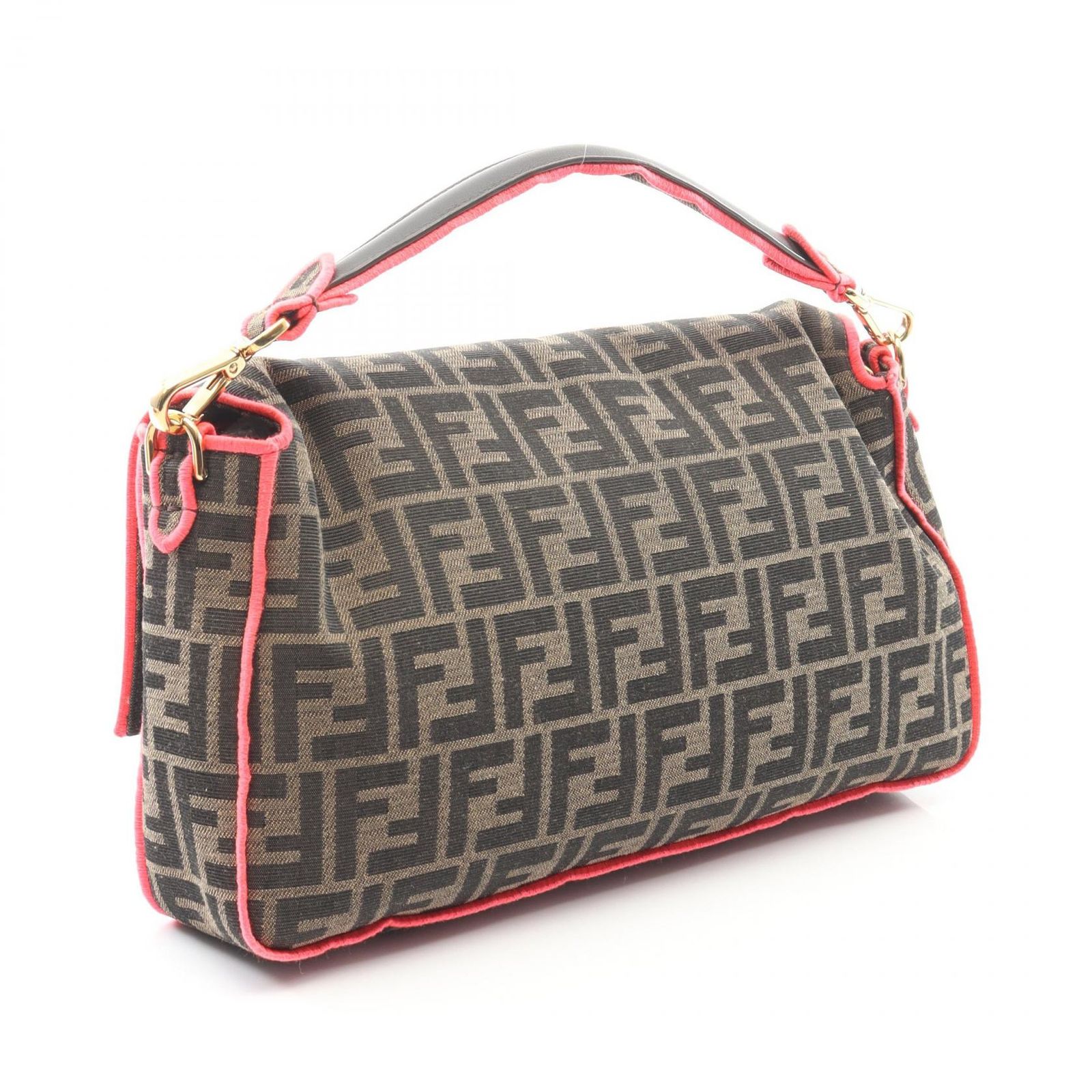 フェンディ FENDI ハンドバッグ マンマバケット ズッカ 8BR771