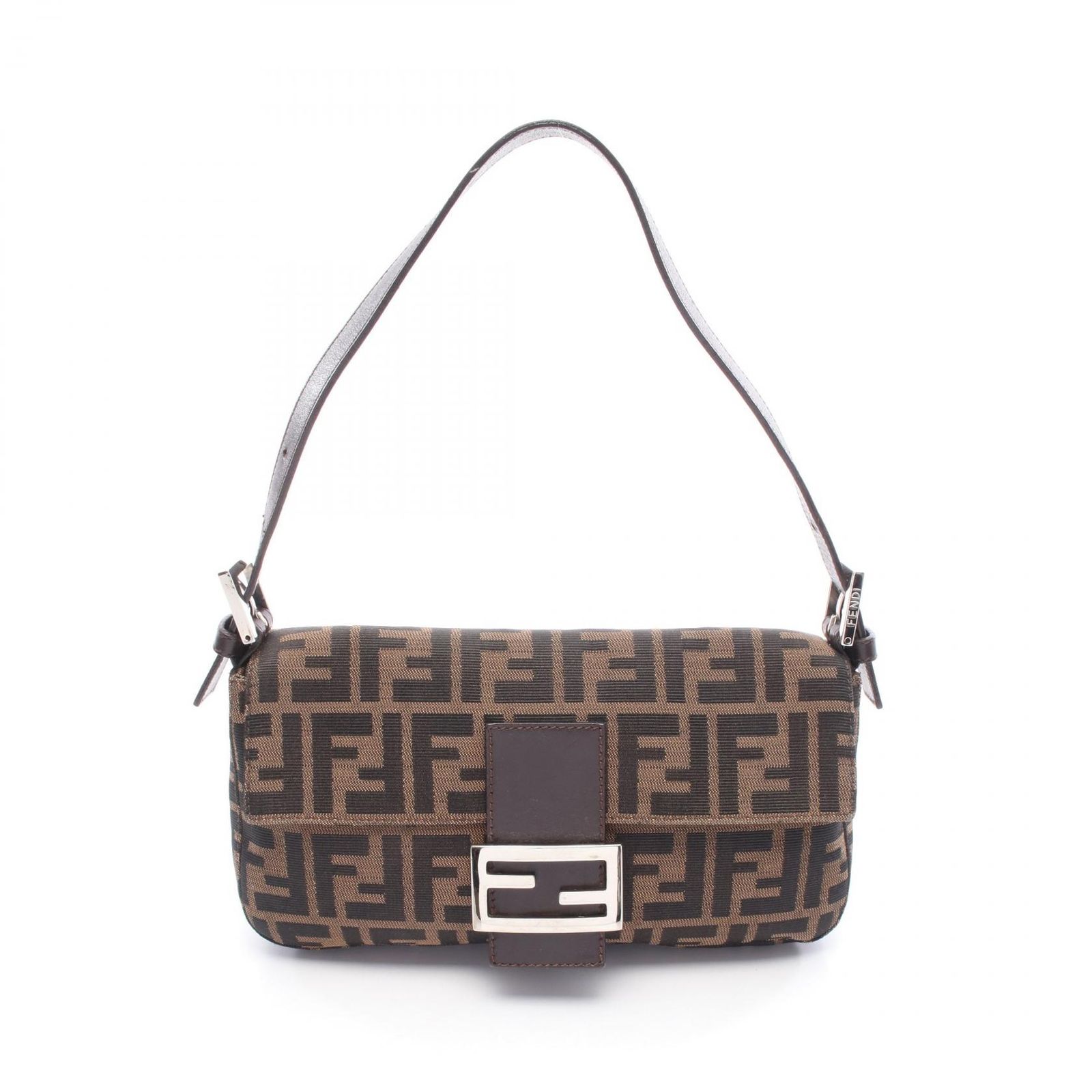 フェンディ FENDI ハンドバッグ マンマバケット ズッカ ブラック