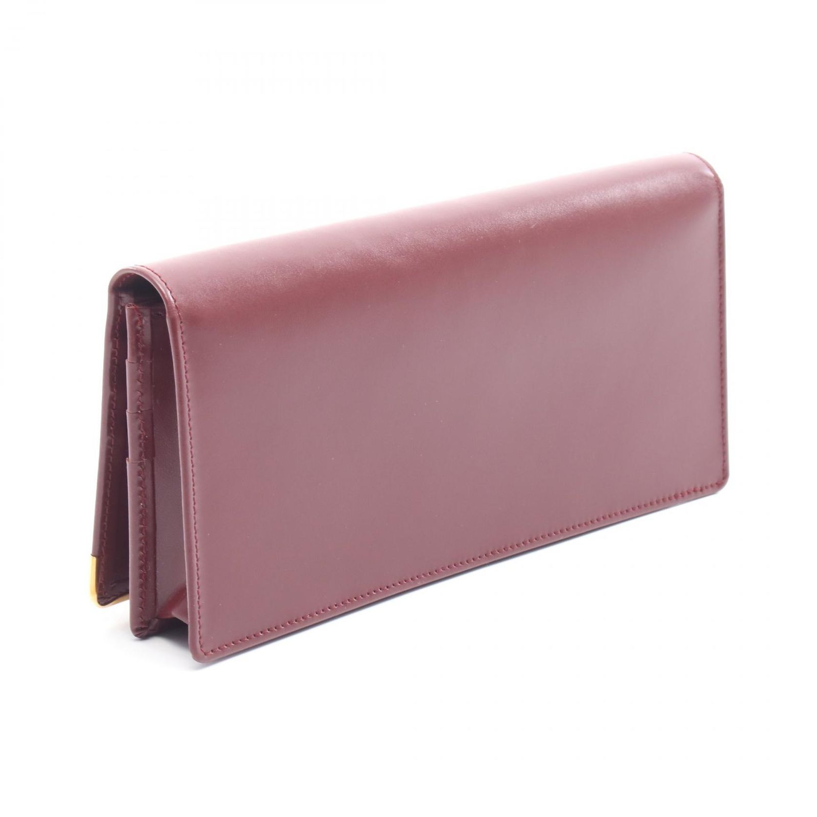 カルティエ CARTIER 二つ折り長財布 マストライン L3000466 ボルドー