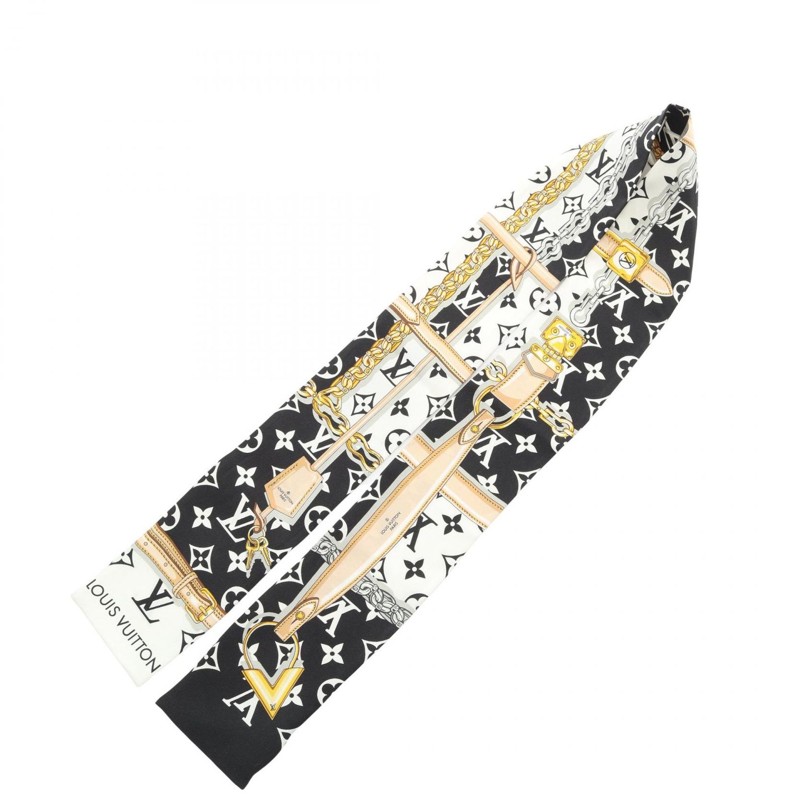 ルイ・ヴィトン LOUIS VUITTON スカーフ バンドー モノグラム コンフィ