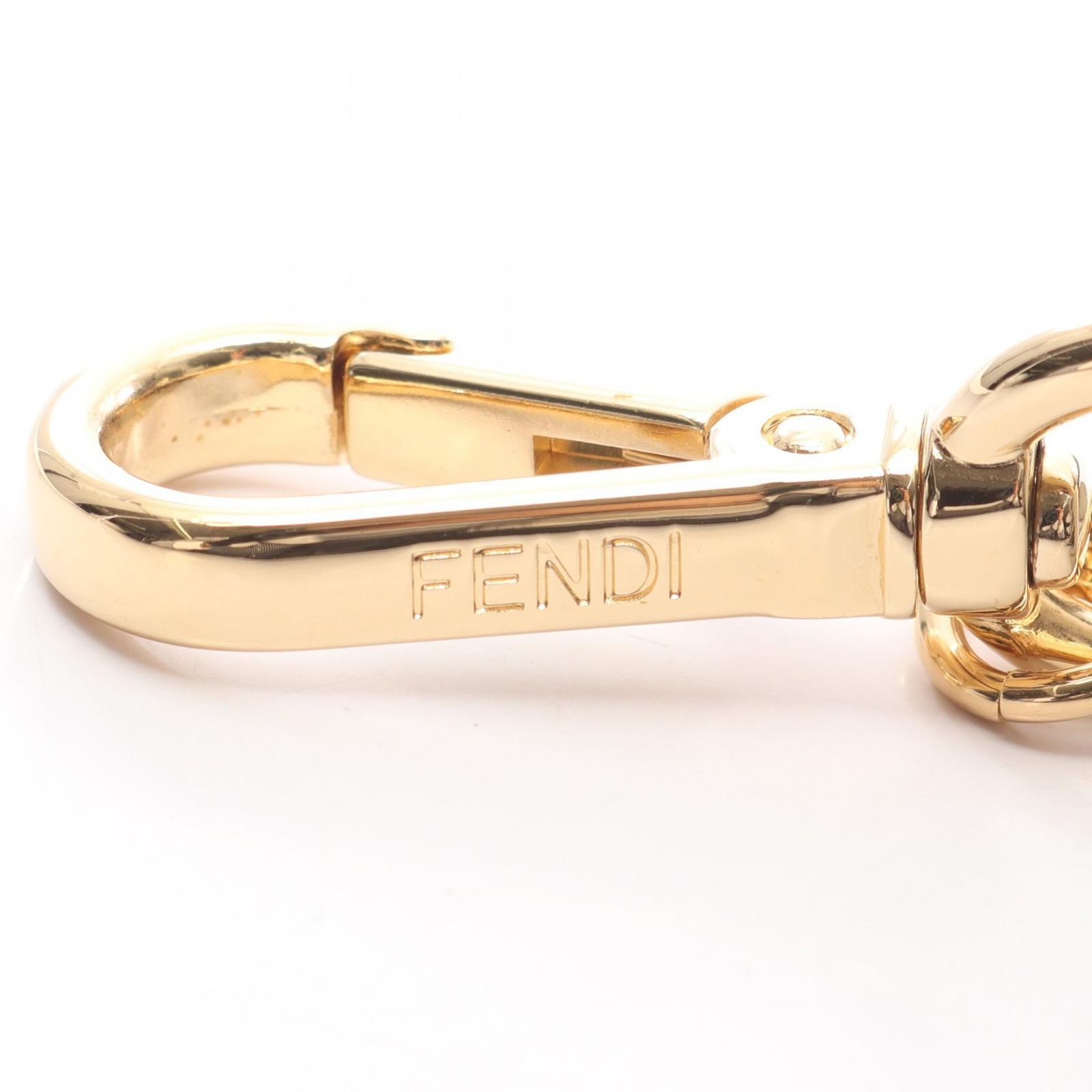 フェンディ FENDI チャーム パイナップル 7AR577 ライトグリーン/オフ